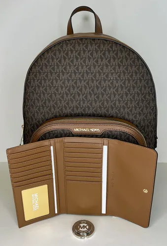 Miniatura 3 de MICHAEL Michael Kors Jaycee - Mochila grande con bolsillo con cremallera y gancho para cartera triple grande