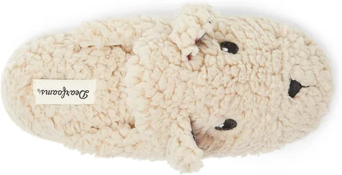 Miniatura 4 de Dearfoams Shay - Pantuflas para mujer con temática navideña
