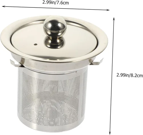 Miniatura 3 de KICHOUSE Filtro grande 304 del filtro del filtro del filtro del filtro del reemplazo de la tetera del acero inoxidable 304 fácil de usar
