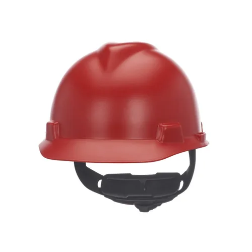 Miniatura 8 de MSA 10203088 V-Gard - Casco de seguridad estilo gorra, con suspensión de trinquete Fas-Trac III, carcasa de polietileno, protección contra impactos