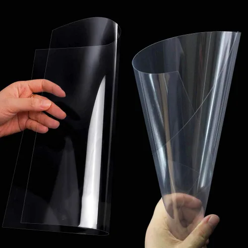 Miniatura 3 de Paquete de 15 hojas de plantillas de Mylar transparentes de 6 mil, plantillas en blanco de 12 x 24 pulgadas, material de plantilla reutilizable, haz