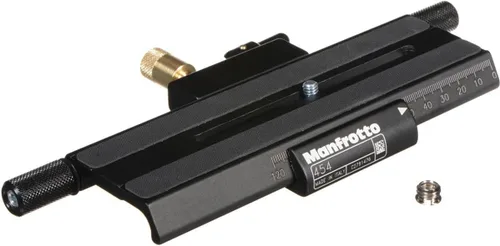 Miniatura 4 de Manfrotto Placa deslizante de posicionamiento micrométrico 454 - Sustituye a 3419 - Negro