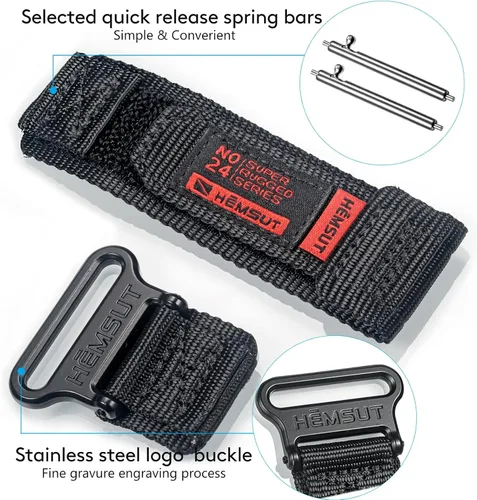 Miniatura 3 de Correas de reloj compatibles con Amazfit, correa deportiva de nailon resistente con diseño de bucle tejido para Amazfit GTS 4/4 Mini/3/2/2e/2 mini