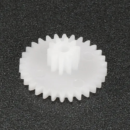 Miniatura 2 de uxcell 20 piezas de engranajes de plástico 30 dientes modelo 30102B engranaje de reducción engranajes de gusano de plástico para RC coche robot motor