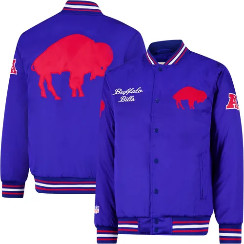 Miniatura 31 de Ultra Game Chaqueta de satén oficial de la NFL Supreme Heritage para hombre