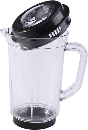 Miniatura 8 de Jarra de licuadora de exprimidor, piezas de repuesto de licuadora, PC exprimidor licuadora jarra de repuesto de plástico 33.8 fl oz de agua leche