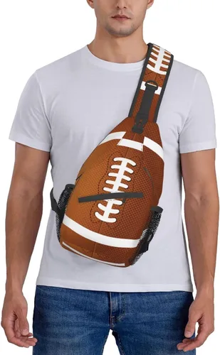 Miniatura 2 de SURERUIM Bolso bandolera estampado con patrón para mujeres y hombres, mochila cruzada para el hombro, bolsas de pecho, gimnasio, viajes, senderismo