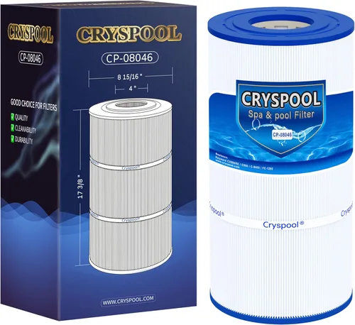 Cryspool 08046 Filtro compatible con Hayward C900, CX900RE, C-900, PA90, Posi-Clear PXC-95, C-8409, Ultral-B6, PP-B6, FC-1292, cartucho de filtro de