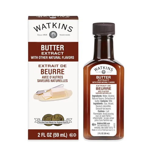 Miniatura 44 de Watkins Extracto orgánico de almendra pura, sin OMG, Kosher, botella de 2 onzas, 1 paquete