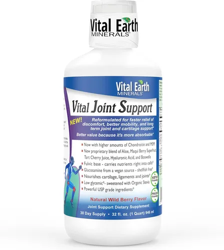 Miniatura 10 de Vital Earth Suplemento líquido de apoyo para las articulaciones, paquete de 2 – Glucosamina, condroitina, MSM Plus ácido hialurónico, boswellia