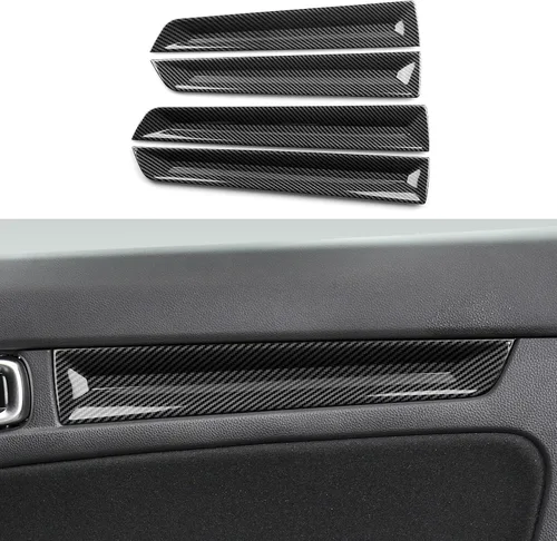 Tiras Cubiertas Calcomanías para Manijas de Puerta Interior de Automóvil para Honda Civic 11ª Generación 2022 2023 2024 2025 Accesorios Pegatinas