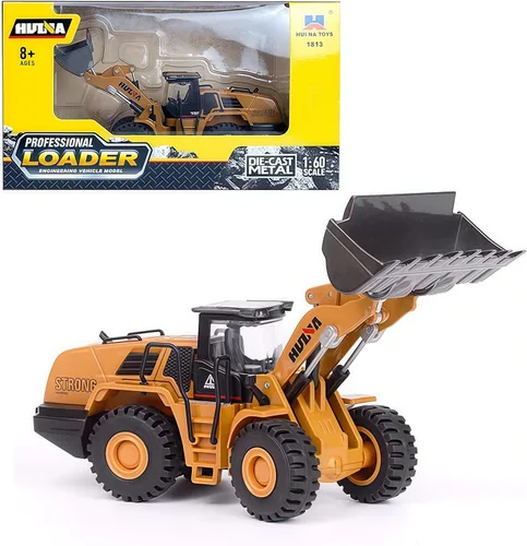 Miniatura 10 de Gemini&Genius Juguete de excavadora de orugas para niños, juguete de vehículo de construcción de excavadora de alta resistencia con rotación de 360
