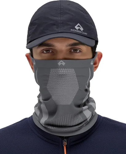 Miniatura 6 de Pioneer Camp Calentador de Cuello de Invierno para Hombre Gator Resistente al Viento con Lazos para las Orejas Máscara Facial Sin Costuras