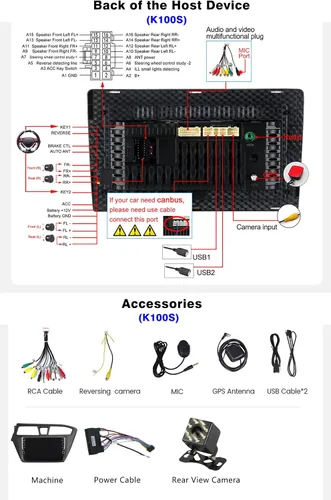 Miniatura 7 de Android 11 Car Stereo Radio Car-Play para Hyundai I20 2015-2018 LHD 2011 Reproductor Multimedia Soporte Navegación GPS BT FM 4G WiFi Volante Control