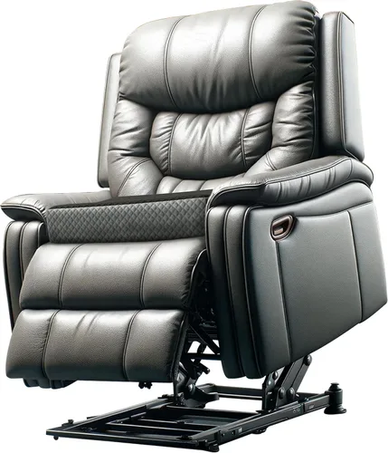 Miniatura 8 de Kolbs - Cojín reclinable extragrande Elegante funda de terciopelo de 2 tonos (solo asiento)