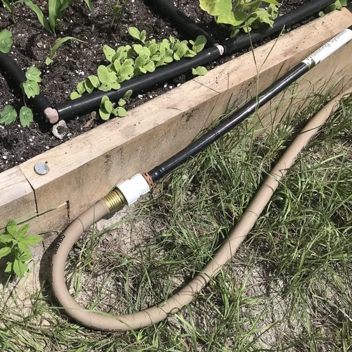 Miniatura 4 de Garden In Minutes Extensión de manguera de jardín corta de 7 pies, resistente a torceduras, segura para agua potable