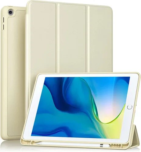 Miniatura 32 de Akkerds - Funda Compatible con iPad de 10.2 Pulgadas 2021/2020/2019, para iPad de 9ª/8ª/7ª Generación con Soporte para Lápiz, Funda Protectora