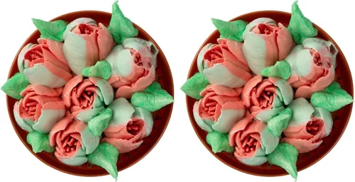 Miniatura 30 de Restaurantware Pastry Tek - Punta de tubería rusa, 1 punta para decoración de pastel de rosas, punta de decoración de acero inoxidable #9 resistente