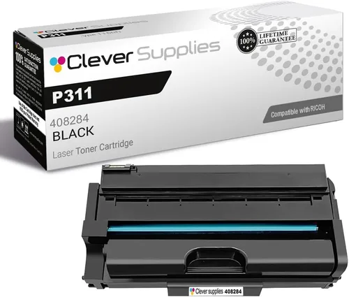 Miniatura 18 de CS - Cartucho de tóner para Ricoh Aficio BP20 402455, color negro