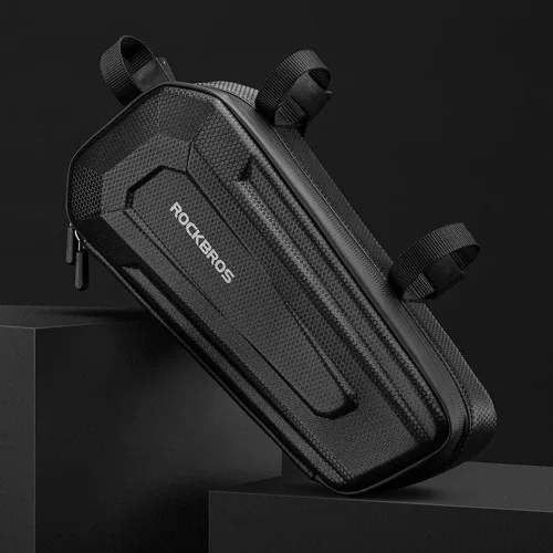 Miniatura 2 de Bolsa de motocicleta Bolsa impermeable Bolsa de motor de motocicleta de gran capacidad Práctica fácil instalación Triangular Accesorios
