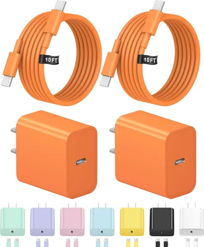 Miniatura 21 de Cargador de carga rápida USB C de 3 pies para iPhone 17, 16, 15, carga rápida, paquete de 2 unidades para iPhone 17/17 Plus/17 Pro/17 Pro Max/iPhone