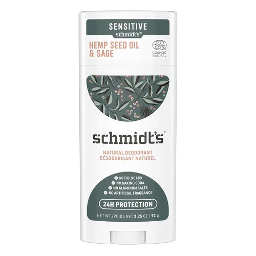 Miniatura 21 de Schmidt's Desodorante vegano sin aluminio rosa y vainilla con protección contra olores las 24 horas para mujeres y hombres, ingredientes naturales