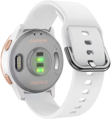 Miniatura 5 de ViCRiOR Paquete de 3 correas de reloj compatibles con Garmin Venu 4 1.614 in/Venu 3S/Venu 2S/Vivoactive 4S/Vivomove 3S, 0.71 pulgadas, silicona