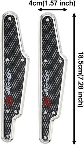 Miniatura 2 de JSCARLIFE 1 par de limpiaparabrisas de coche con soporte para parabrisas, limpiaparabrisas con alerón (Negro/2)