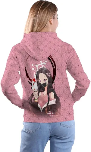 Miniatura 2 de Sudaderas con capucha de anime, sudadera con estampado 3D, sudadera unisex con estampado de cosplay