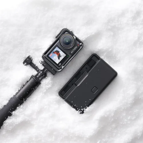 Miniatura 9 de DJI Osmo Action 4 Adventure Combo, cámara de acción impermeable 4K/120fps con sensor de 1/1.3 pulgadas, rendimiento de color de 10 bits y D-Log M