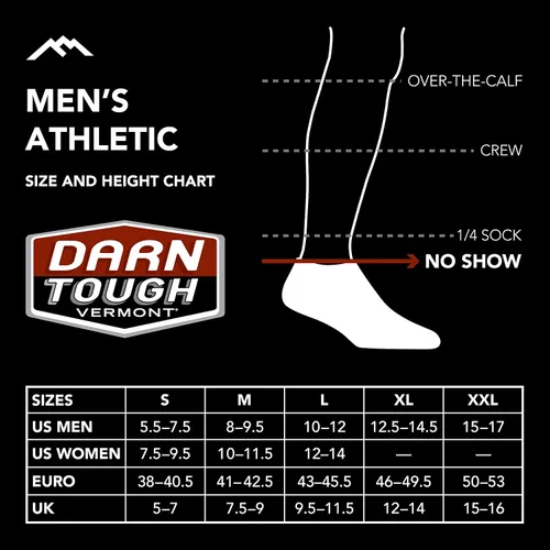 Miniatura 5 de Darn Tough Element No Show Tab - Calcetín ligero para hombre