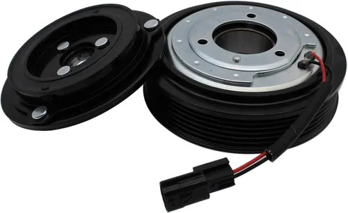 Miniatura 2 de Kit de embrague del compresor de CA Polea de bobina 92600JM01D CO 11200C se adapta a 2.5L 2008-2015 Leer ajuste