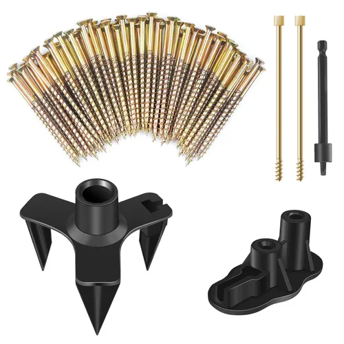 Miniatura 7 de Kit de reparación de suelos chirriantes, kit de tornillos para arreglar suelos para la mayoría de suelos de madera, elimina el ruido chirriante