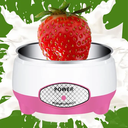 Miniatura 7 de Máquina para hacer yogur, máquina para hacer yogur griego, fabricante de yogur con olla interior de acero inoxidable, máquina automática de yogur