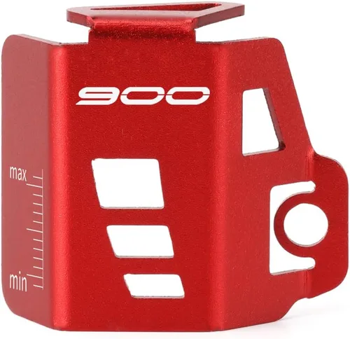 Miniatura 8 de Cubierta protectora para bomba de depósito de líquido de freno trasero para motocicleta compatible con Kawasaki Z900 2017-2023 Protectores de Negro