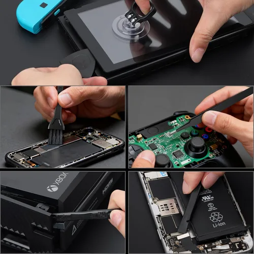 Miniatura 9 de STREBITO Juego de destornillador eléctrico mini, destornillador eléctrico de precisión 67 en 1 - 50 puntas magnéticas S2, 5 ajustes de torque, 4
