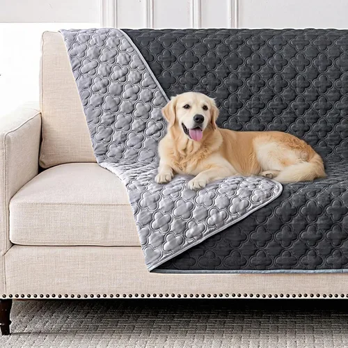 Miniatura 11 de FunFurry Manta impermeable para perro, funda de sofá lavable para perros, funda reversible para cama de perro, protector de muebles de sofá