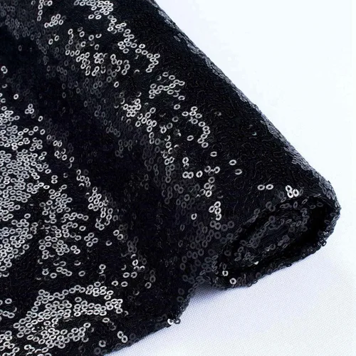 Partisout Tela de lentejuelas por el patio - Tela de 3mm brillante para manualidades DIY, disfraces y decoración de fiesta | Material de brillo, 3