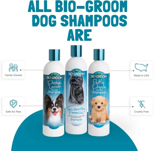 Miniatura 4 de Bio-Groom Country Freesia - Champú para perros con aroma natural, aloe vera, manzanilla, suministros de baño para gatos y perros, lavado