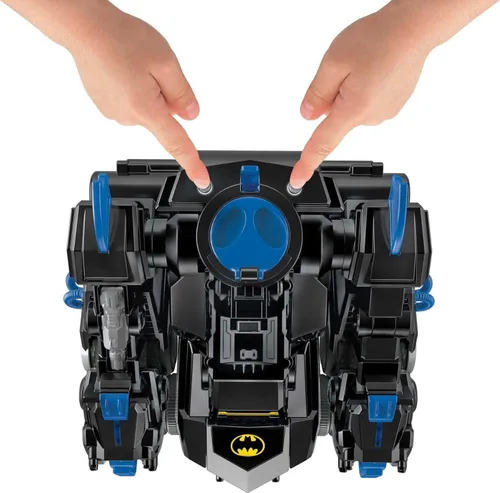 Miniatura 5 de Batbot de Fisher Price Imaginext, Estándar, Negro, azul, gris, amarillo