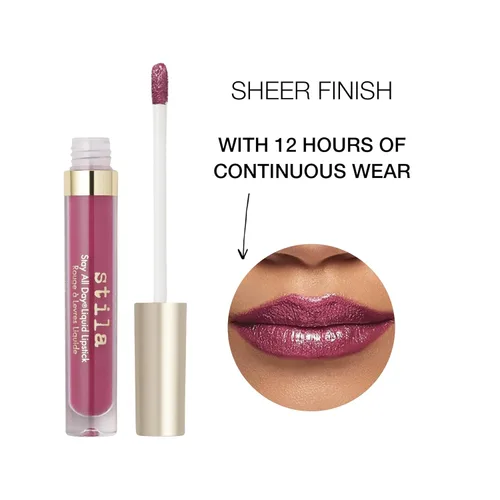 Miniatura 3 de stila Stay All Day Sheer & Shimmer Liquid Lip Azalea pura