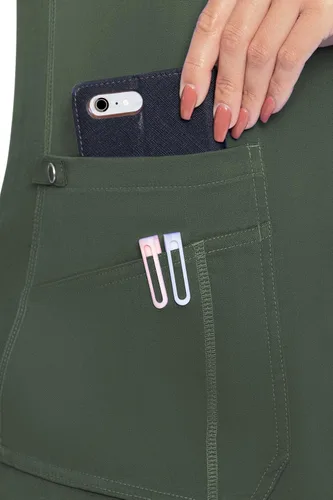Miniatura 4 de Med Couture Touch - camisa de uniforme médico con cuello en V para mujer