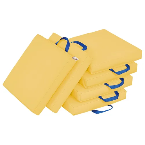 Miniatura 26 de ECR4Kids SoftZone - Cojines de suelo, cuadrados, asientos flexibles, surtidos, 6 piezas