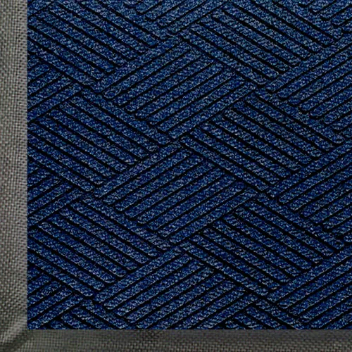 Miniatura 11 de M+A Alfombra de entrada de fibra de poliéster PET para interior/exterior, reverso de goma SBR, 3/8 pulgadas de grosor, Negro humo