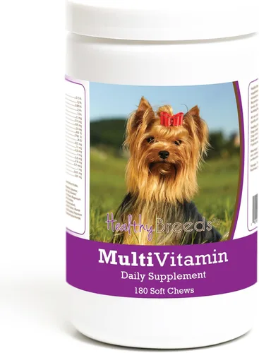 Miniatura 99 de Healthy Breeds Bulldog francés multivitamínico suave masticable para perros 180