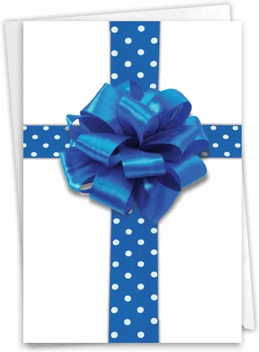 Miniatura 13 de NobleWorks - Divertida tarjeta de felicitación de Janucá con sobre de 5 x 7 pulgadas (1 tarjeta) Tarjeta navideña judía 4 de cada 5 judíos 1089