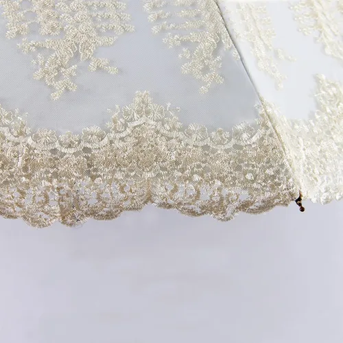 Miniatura 31 de Honeystore - Parasoles de encaje de flores para fiesta de boda, paraguas nupcial de encaje