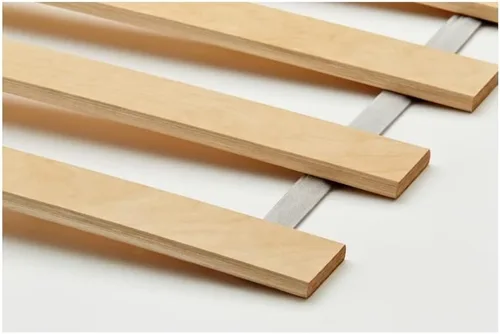 Miniatura 2 de LURY - Base de cama con listones para cama matrimonial, tamaño doble/matrimonial, base de metal para cama matrimonial