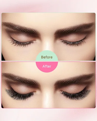 Miniatura 9 de NAGARAKU Easy Fan Extensiones de Pestañas Volumen Lash 0.07 Rizo D 8-15mm Bandeja Mixta Floración Rápida Visón Sintético en Racimo Para Ventilador