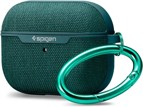 Miniatura 11 de Spigen Urban Fit - Funda para AirPods Pro (2019), funda de tela prémium con mosquetón, color negro